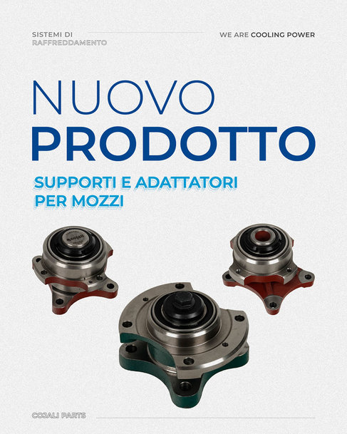 COJALI: NUOVO PRODOTTO Supporti e adattatori per mozzi